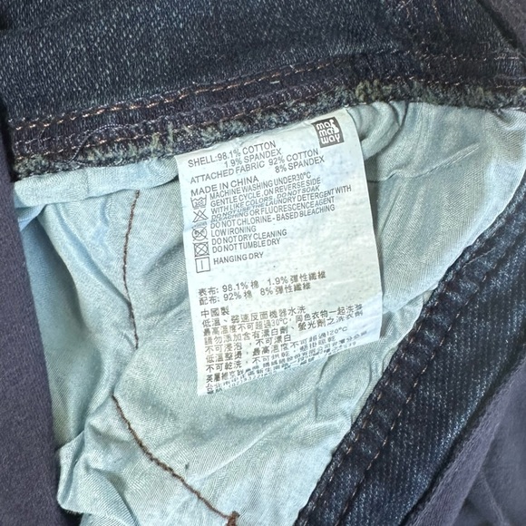 Mamaway maternity Sleek Black High-Waist Skinny Pants size large - Picture 6 of 8